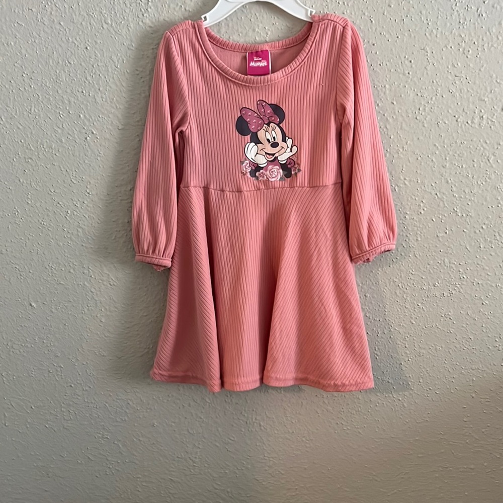 Pink Minnie Mouse dress for girls